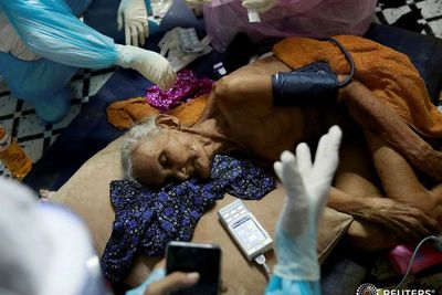 Viral Foto Nenek 93 Tahun Sebatang Kara Berjuang Lawan Covid-19 Sendirian, Bikin Terenyuh