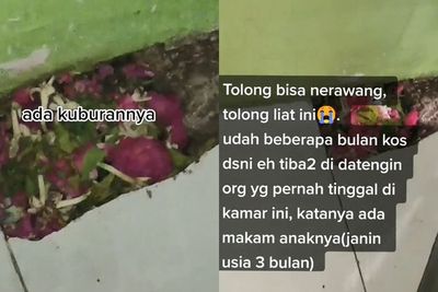 Wanita Ini Alami Kejadian Aneh di Kos, Ternyata Ada Kuburan Janin di Kamarnya