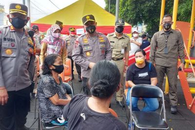 Hari Ke-13 Vaksinasi Merdeka, Polda Metro Jaya: Sudah 98,1 Persen Warga DKI Divaksin
