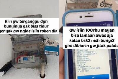 Wanita Ini Geram Dengar Token Listrik Tetangga Terus Bunyi, Langsung Diisikan Rp100 Ribu