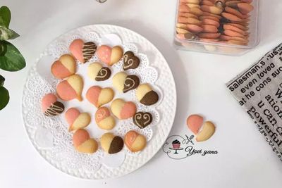 Resep Lidah Kucing Bentuk Hati
