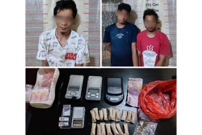 3 Pemilik Sabu dan Ganja Diciduk Polsek Tanjung Pura Langkat