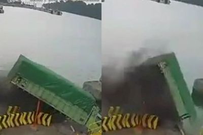 Kronologi Truk Terjun ke Laut di Pelabuhan Merak, Sopir Selamatkan Diri dalam 1 Menit