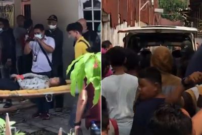 Mengenaskan! Leher Seorang Wanita Diduga Maling Hp Terjerat di Pagar Berduri