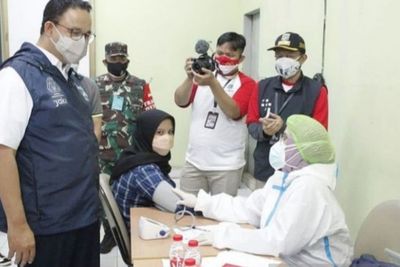 Kasus Aktif Covid-19 Turun Drastis di Bawah 10 Ribu, Anies: Alhamdulillah Atas Izin Allah