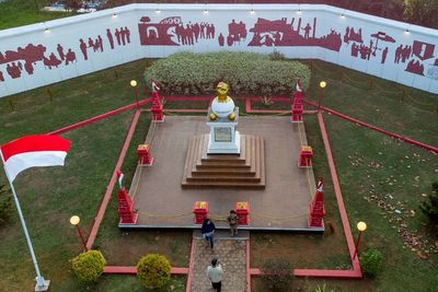 FOTO: Wisata Sejarah Monumen Kebulatan Tekad Rengasdengklok