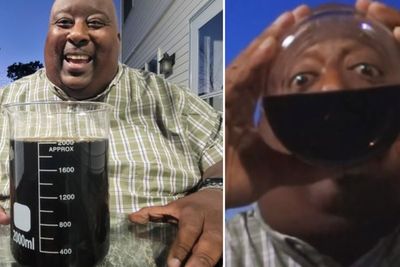 YouTuber BadlandsChugs Pecahkan Rekor Dunia Minum 2 Liter Soda Dalam Waktu Kurang 20 Detik