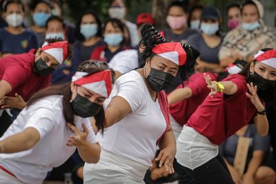 FOTO: Lomba Tari di Lapas Perempuan Tangerang