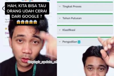 Canggih! Pria Ini Beberkan Cara Mengetahui Orang yang Sudah Cerai dari Google!