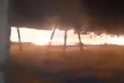 Viral Video Taman Hiburan Dibakar Taliban, Diduga Ada Patung dan Berhala