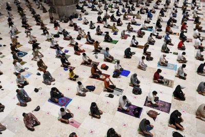 Masjid Istiqlal Kembali Buka untuk Shalat Jumat Pekan Ini dengan Terapkan Prokes