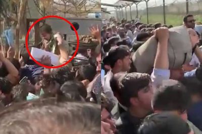 Sedih! Warga Afghanistan yang Putus Asa Utamakan Anak-anak & Balita Keluar dari Negaranya
