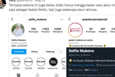 Beredar Kasus Dugaan Fetish Mukena , Incar Model Bermukena untuk Fantasi Seksual