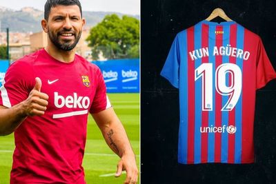 Sergio Aguero Resmi Pakai Nomor 19 di Barcelona, Nomor 10 Jadi Jersey Tak Bertuan