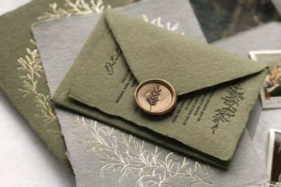 10 Contoh Undangan Pernikahan Desain Simple dan Elegan
