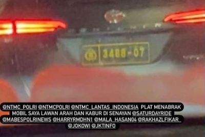 Kronologi Mobil Plat Dinas Polisi Lawan Arah, Kabur Usai Tabrak Lalu Seret Pengendara