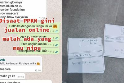 Penjual Kosmetik Ini Hampir Kena Tipu Pembeli, Berhasil Dikerjain Balik