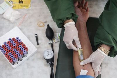 FOTO: Screening Donor Sukarela Plasma Konvalesen