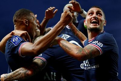 FOTO: Liga Prancis, Brest vs PSG 2-4