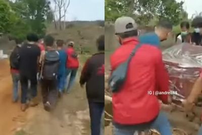 Jenazah Covid-19 Ditelantarkan di Jambi, Mayat Digotong Keluarga Sendiri ke Liang Kubur