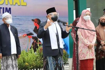Wapres Ma ruf Amin: Vaksin Itu Perintah Agama, Bukan Sunnah Tapi wajib Hukumnya