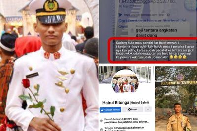 Viral Taruna Pelayaran Hina Prajurit Tamtama Bergaji Kecil: Gaya Kayak Paling Paling Keras