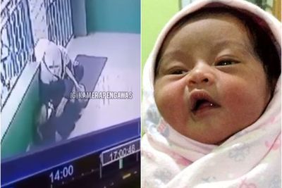 Tega! Wanita di Tangerang Buang Bayi Baru Lahir di Halaman Masjid, Masih Ada Tali Pusar
