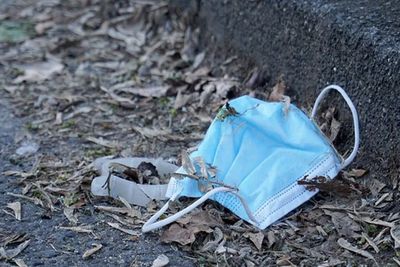 Sampah Masker di Surabaya Capai Hampir Satu Ton dalam Sebulan