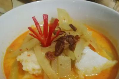 Begini Cara Membuat Sayur Ketupat Labu Siam