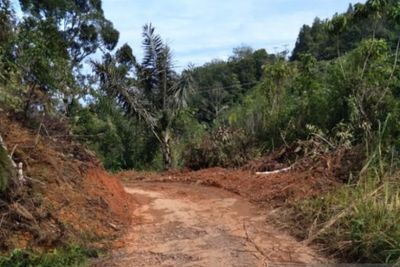 Sempat Longsor, Akses Jalan Bunga Bondar-Dolok Sordang Sipirok Sudah Bisa Dilewati