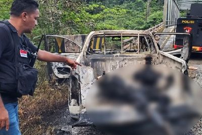 Terungkap! Tenius Gwijangge dkk Kantongi Enam Senjata Api Saat Bunuh Dua Pekerja
