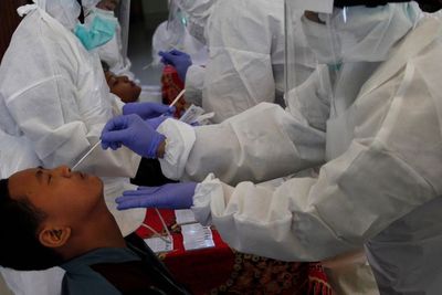 FOTO: Tes Usap Pelajar Saat Pembelajaran Tatap Muka