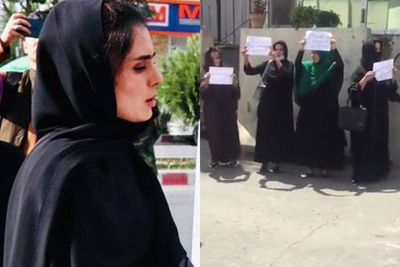 Wanita yang Tak Takut Unjuk Rasa di Depan Anggota Taliban Ternyata Lulusan Universitas Ini