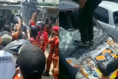 Ormas PP dan GMBI Bentrok di Gombong Kebumen, Markas dan Lima Mobil Anggota Rusak Parah