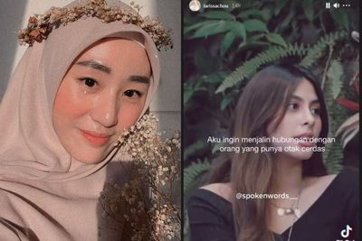 Larissa Chou Unggah Video Motivasi Pria Idamannya, Yang Punya Otak dan Membuatnya Tertarik