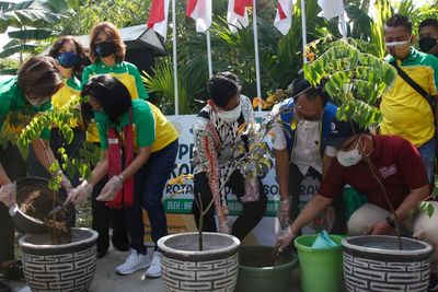 FOTO: Peresmian Kampung Buah Karangasem