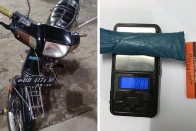 Simpan Ganja di Saku Celana, Pemotor di Sibolga Diringkus Polisi