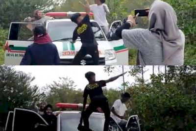Viral Mahasiswa KKN di Kapuas Asyik Joget di Atas Ambulans, Berujung Klarifikasi