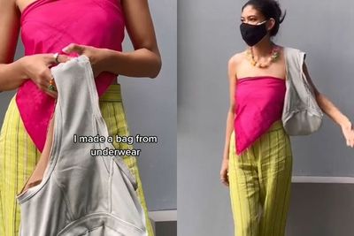 Viral Wanita Buat Tas dari Celana Dalam, Netizen Sampai Geli