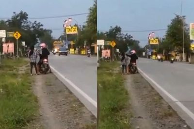Viral! Sejoli di Kebumen Ini Bertengkar di Pinggir Jalan, si Cowok Tampar Wajah Ceweknya