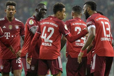 FOTO: DFB Pokal, Bayern Munchen Hajar Bremer SV Tanpa Ampun 12-0