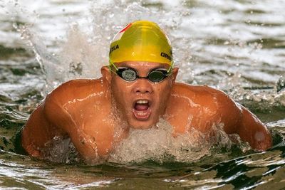 FOTO: Latihan Atlet Renang NPC Sumsel