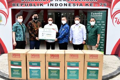 Sumut Terima Bantuan 60 Konsentrator Oksigen, Edy Rahmayadi: Untuk Antisipasi ke Depan