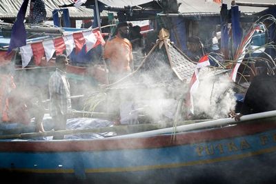 FOTO: Tradisi Sedekah Laut Cilacap