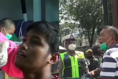 Tak Taat Prokes, Puluhan Pengendara di Medan Jalani Tes Swab Antigen di Tempat