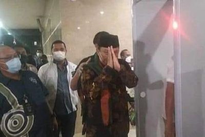 Penampakan Ustad Yahya Waloni di Bareskrim Polri, Ditangkap karena Sebut Alkitab Dongeng