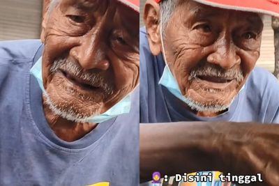 Sedih! Kakek 110 Tahun Ini Masih Bekerja Jadi Tukang Becak, Tinggalnya Numpang