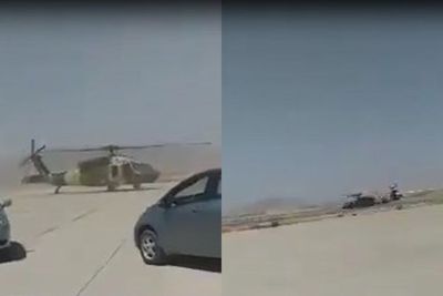Usai Ambil Alih Afghanistan, Kini Taliban Sita Helikopter Black Hawk Milik AS