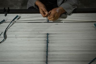 FOTO: Produksi Kain Tenun Pinawetengan
