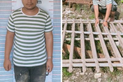 Pria di Pangkalan Brandan Diamankan Polsek karena Kepergok Curi Pagar Besi
